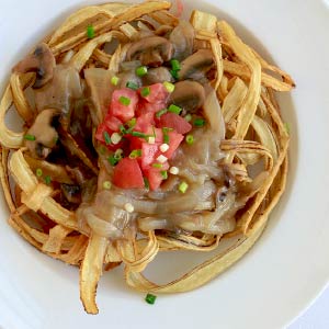 veggie fettuccine ベジパスタ